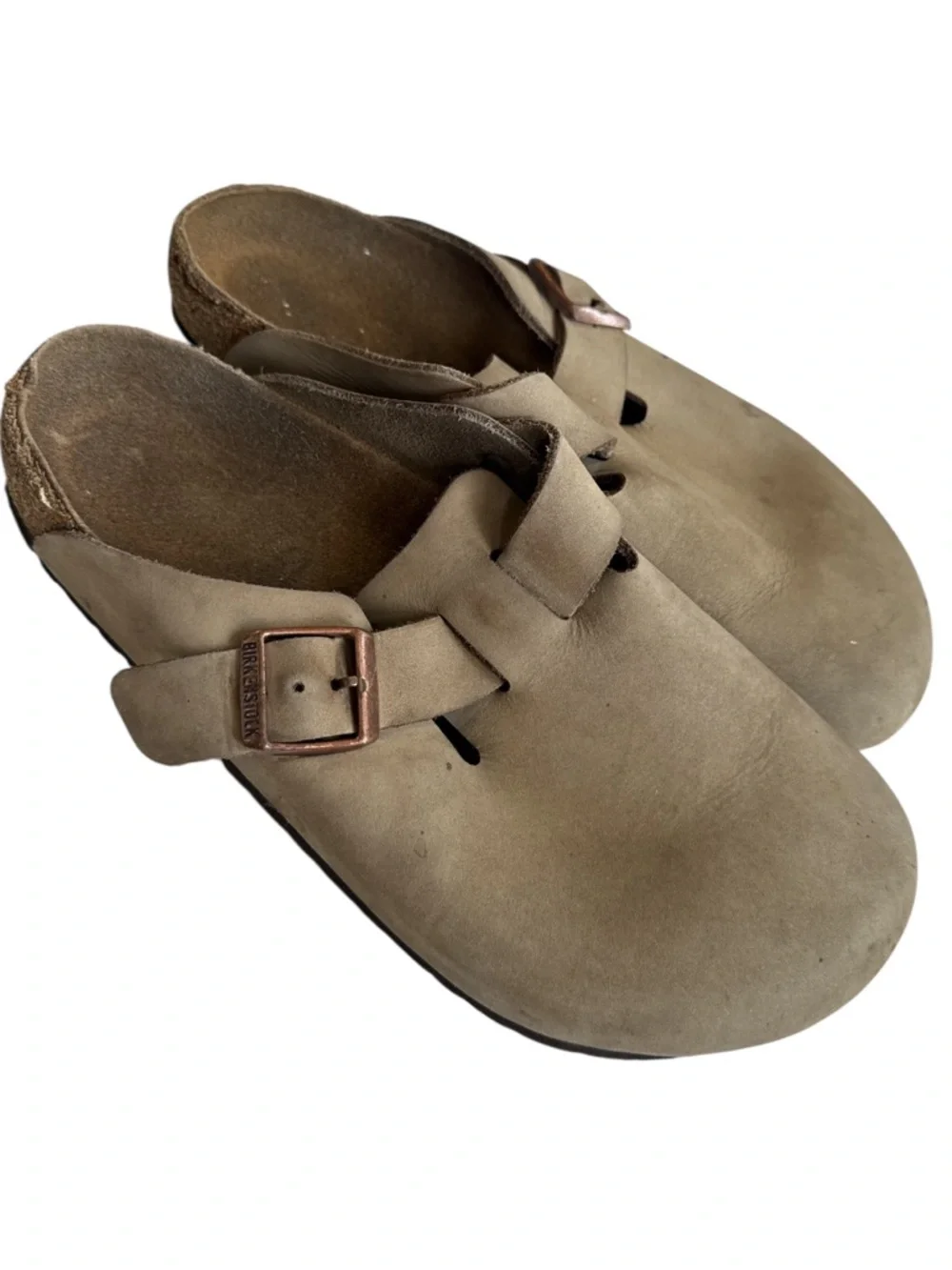 Birkenstock Boston clogs Light Tan Size 41 Men’s 8.5 Women’s 10.5